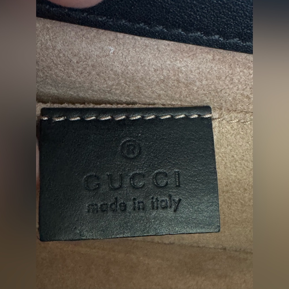 Gucci Black and Gold Crossbody Bag - Picture 7 of 16